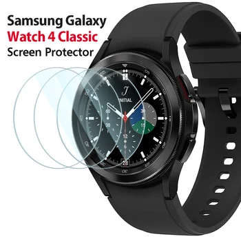 Kaljeno Steklo Film Screen Protector for Samsung Galaxy Watch 4 Classic 42mm 46mm,Anti-scratch film Pametno Gledati Dodatki