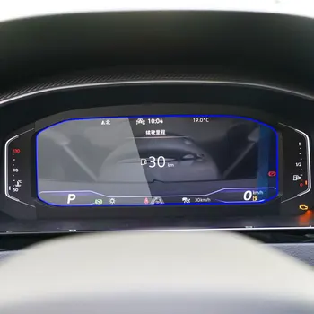 Kaljeno Steklo screen protector film Za Volkswagen VW Arteon 2021 2022 avto instrument Zaslon, nadzorna plošča Zaščitni Film10.3 palčni