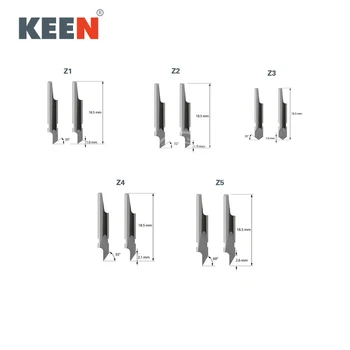 Keentools Volframov Karbid Vibracije Nož za Rezanje Kavo Rezalnik CNC Usnje Rezilo Z1 Z2 Z3 Z4 Z5