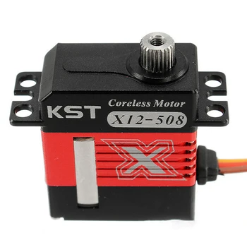 KST X12-508 6,2 kg Mikro Kovinski Gear HV Digitalni Servo Motor za Padalo RC Modeli