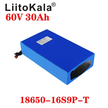 LiitoKala 60V Ebike Baterije 60V 30Ah 18650 16S9P Litij-Ionsko Baterijo, Električna Kolesa Baterije 60V 1500W Električni Skuter Baterije
