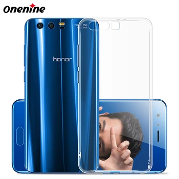 Mehko TPU Ohišje za Huawei Honor 9/9i/Lite Primeru Prozoren Silikonski Telefon Hrbtni Pokrovček 360 Zaščitna Jasno Vrečko Lupini Honor9Lite