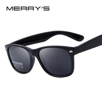 MERRYS Moških Polarizirana sončna Očala Klasičen Moški Retro Zakovice Odtenki Oblikovalec blagovne Znamke sončna očala UV400 S683