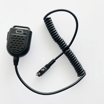 Mikrofon Zvočnik Mini LED Rami S Sponko Za Kenwood TYT Baofeng UV5R F8 Ročni Mikrofon Walkie Talkie Mikrofon Dodatki