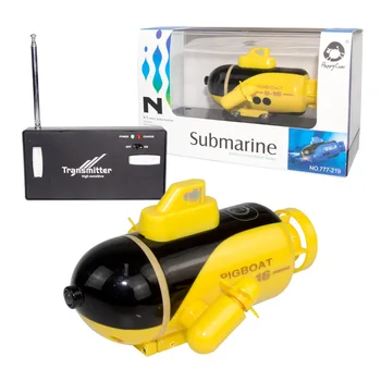 Mini RC Podmornica Brezžični Daljinski upravljalnik Čoln High Speed USB Obdavčljivi Elektronski Navigacijski Model Igrače Za Otroke Darilo za Rojstni dan
