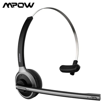 Mpow M5 Nadgrajeno Bluetooth 5.0 Slušalke Brezžične Slušalke z 18H Govorimo Čas in šumov Mikrofona za klicni Center PC Telefon