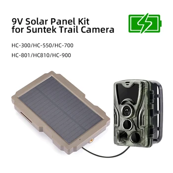 Na prostem Sončne Plošče 5000mA 12V Solarni napajalnik baterij Baterija za Suntek 9V HC900 HC801 HC700 HC550 HC300 Pot Fotoaparat
