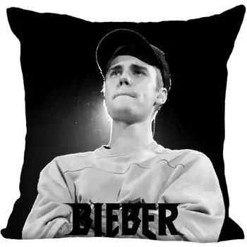 Najboljše Justin Bieber 01 Prevleke Poroko Dekorativni Vzglavnik Kritje po Meri Darilo (Na eni Strani) Tiskani Blazino Primerih