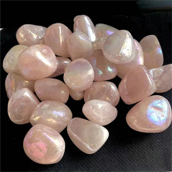 Naravni kristali aura rose quartz padle zdravilni kamen za dom dekoracija