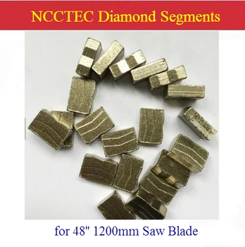 NCCTEC Diamantnih segmentov beljenje glave za Premer 48