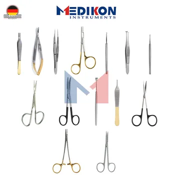 Nemčija 23 kosov Blepharoplasty operacijo instrumenti Set-B veke plastična kirurgija mikro kirurške instrumente, pincete, škarje za