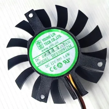 NOV Hladilnik, Ventilator DFS500912M 12V 1,6 W 3 žice, grafične kartice hlajenje ventilator 35x35x27mm 27x27x27mm