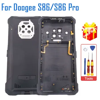 Novi Originalni Doogee S86 pro Pokrovček Baterije Zadnji Pokrovček+Sprejemnik+Mic+Prstnih Popravila Zamenjava Pribor Del Za DOOGEE S86