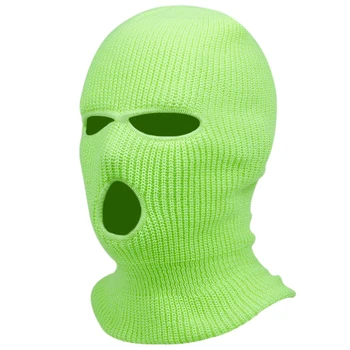 Novo Balaclava Masko Pozimi Klobuk Zajema Neon Maske Zelena Halloween Kape Za Stranke, Motorno Kolo, Kolo Ski Kolesarjenje Balaclava Roza Maske