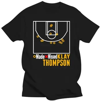 Novo Klay Thompson Narejen 37 Točk, 1 Četrtletje Golden Članica Basketballer Zapis T ShirtSummer Fashion Majica S Kratkimi Rokavi