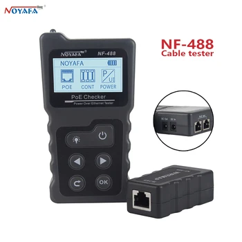 Noyafa NF-488 LCD Omrežni Kabel Skladu tester Žice Tracker PoE Checker Inline PoE Tester Napetosti in Toka s Cable Tester
