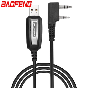 Original Baofeng Programiranje USB Kabla S CD Gonilnik za BaoFeng UV-5R BF-888S UV-82 BF-C9 UV-S9 PLUS Walkie Talkie