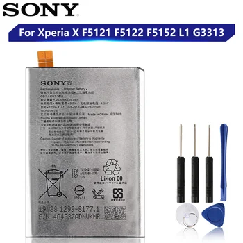 Originalni Nadomestni SONY Baterija Za Sony Xperia X F5121 L1 G3313 F5122 F5152 LIP1621ERPC Pristno Baterijo Telefona 2620mAh