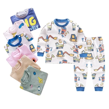 Otroci Pižame Nastavite Fantje Bombaž Oblačila Otroci Hlače Nastavite Risanka Sleepwear Nastavite Otroci Pižame Dekleta Baby Toddler Obleke Pyjama