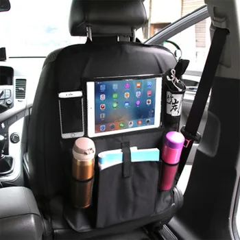 Oxford Avto Backseat Organizatorji Prenosni Sedeži Naslonjala Telefon Steklenico Vode Ipad Visi Skladiščenje Vrečke Auto Organizatorji Dodatki