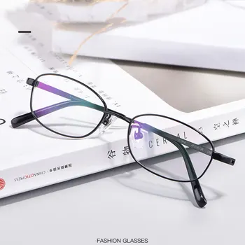 Očala Za Moškega in Žensko, Polno Platišča Titanov Okvir Eyewears Okroglo Obliko Okvirja Optična Očala