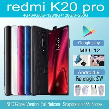 Pametni telefon redmi Xiaomi k20 pro /9T PRO NFC Redmi celular 6GB 128GB Snapdragon 855