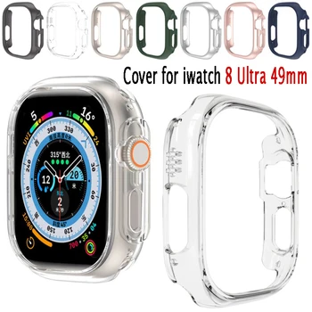 Pazi Cover Za Apple Watch Ultra 49 mm Težko PC Zaščitna Primeru Votlih Okvir Odbijača za iwatch 8 Pro/Ultra