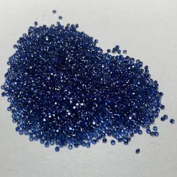Pirmiana Natural Royal, temno modra Barva Krog 0.7 mm-2,0 mm Stroj, Rezano Visoke Kakovosti Kamen Za Nakit, Izdelava