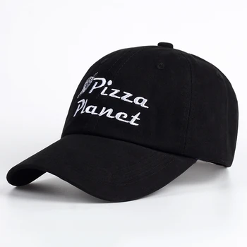 Pizza Planet oče klobuk pokemon kosti 100% Bombažne vezenine, Baseball Skp vrnitev žoge Unisex prostem moda za prosti čas kape