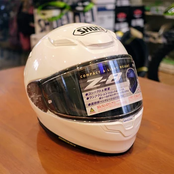 Poln Obraz Motoristična Čelada Z8 RF-1400 Čelada Jahanje Motokros Dirke Motobike Čelado Svetle Bele