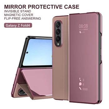 Popolno Zaščito Pločevine Zložljivo Ohišje za Samsung Galaxy Ž Krat 3 5G Fold4 Krat 4 Fold3 Kaljeno Steklo za Varovanje Film Pero, Držalo