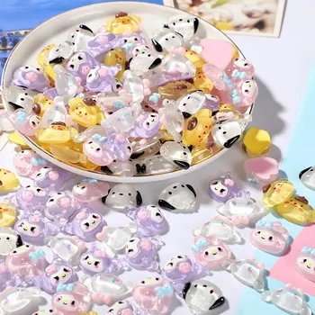 Pregledna Sanrio DIY Smolo Pribor Risanka Kuromi Melodijo Hello Kitty Smetane, Lepilo za Ročno izdelani sponke za Lase Telefon Primeru Material