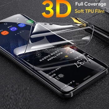 Primer Film Za Samsung Galaxy Note 8 9 10 20 S8 S9 S10 S20 Plus Ultra S7 Rob 9D Polno Ukrivljeni Zaščitnik S10E S21