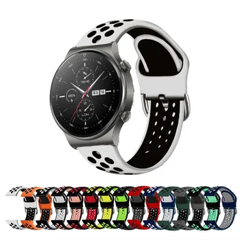 Silikonski 22 mm Watch Trak Za Huawei Watch GT 2 Pro Zapestnica Za Huawei GT 2 2E/Čast Gledati GS Pro/Magic 2 1 Mens Watch Band