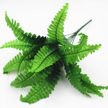 Simulacija Pteridophyte Zelenih Rastlin Umetno Pteridophyte perzijski Listi cvet stene Rastlin Doma Poroko Soba Dekoracijo Trgovine