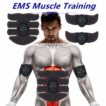 Smart EMS Mišice Orodje za Usposabljanje Fitnes Električne Oblike Telesa Domači Trener ABS Trebuha Roko Mišični Stimulator Usposabljanje Pasu Massag