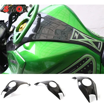 SMOK Za Kawasaki Z1000 Ž 1000 2013 2014 2015 2016 Motocikel Dodatki iz Ogljikovih Vlaken Zgornji Vrhu Rezervoarja za Gorivo Straže Kritje