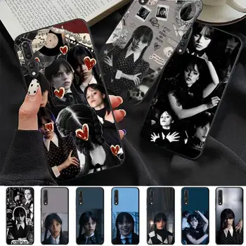 Sreda Addams Family TV Show Primeru Telefon za Redmi 8 9 9A za Samsung J5 J6 Note9 za Huawei NOVA3E Mate20lite pokrov
