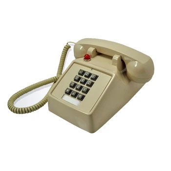 Stacionarne Telefone z Kabel Staro Moda Eno Mizo Doma Telefon, z Glasno Tradicionalnih Zvonjenja za Starejše gluhe