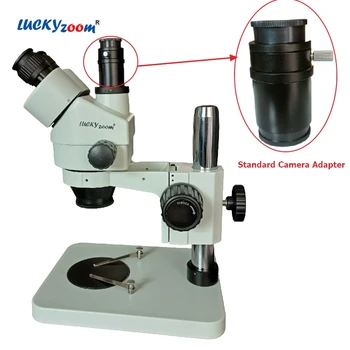 Standard Trinocular Kamera Mikroskop Adapter 1X C-Mount Adapter za Trinocular Microscopio Digitalni CCD Kamero USB Priključite Vrata