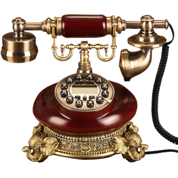 Starinsko mobilne in Stacionarne Telefonije Evropi, izdelane iz Lesa, Letnik Telefon Domači pisarni Opremljeni Telefone telefono Slon Dekoracijo Mize