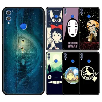 Totoro Živahen Stran Miyazaki Primeru Telefon Za Čast 50 20 10 9 Lite 20s 10i 20i 9X 8 8X 8A Pro 7A 7X Huawei Y6 Y7 Y9 2019 Pokrov