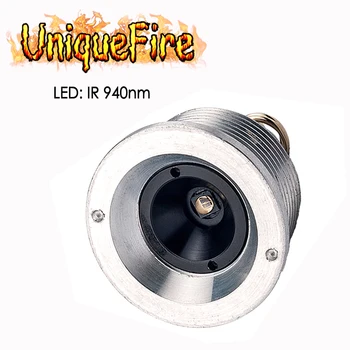 UniqueFire 1405-T67 IR 940nm Led Tabletke Zamenjava LED Oddaja Modul Za UF1405/UF1504 Lov Svetilko, Baklo