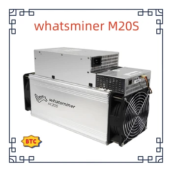 Uporablja Bitcoin Mining Whatsminer M20S 68T Vsebuje Moč, SHA-256