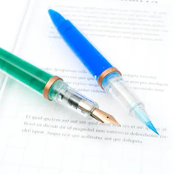Ustvarjalce mehko krtačo akril pregleden fountian pero študent caligraphy pero, črnilo, pero super fine za 0,38 mm nemoteno pisanje pero