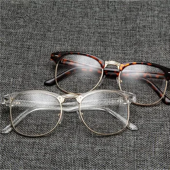 Vintage Eyeglass Okvirji Polno Platišča Retro Očala očala Rx lahko unisex kratkovidnost Očala prišel z jasnimi, ki niso na recept leče