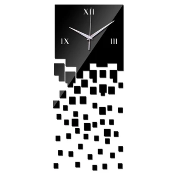 vroče prodaje 2019 omejeno reloj de pared Akril stenske ure doma dekor Sodobne ogledalo ure diy 3d ure poroko