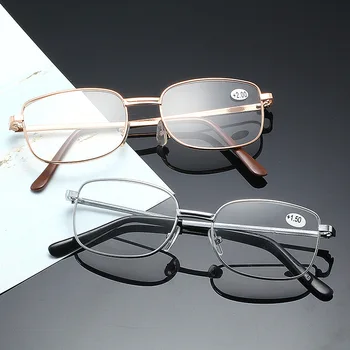 Vroče Prodajo Preprost Kovinski Obravnavi Očala Moških Smolo Očala Barva Moda Kratkovidnost Očala Visoke vrednosti Očala