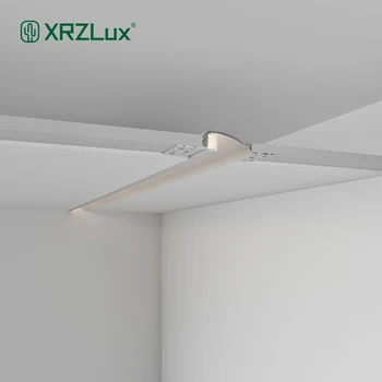XRZLux LED Aluminij Profil Svetlobe Borderless Linearni Bar Luči Stropne Kanal Led Stenska Podložka Lučka Za Doma Notranjo Razsvetljavo,