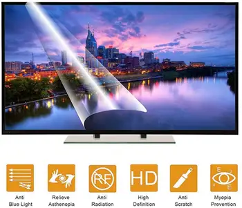 Za Haier LE24P610 24 palčni LED Full HD TV TV Screen Protector Non-Blesk Ultra-Clear Anti-Blue Light Anti Scratch Zasebnosti Filtri